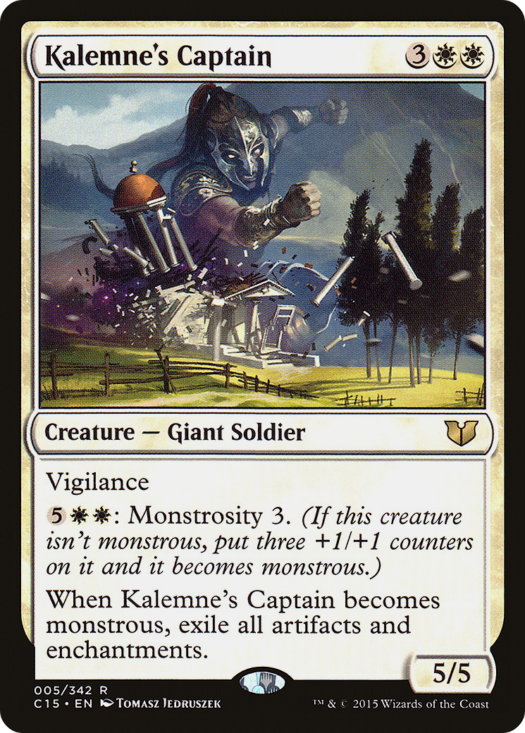Image of Kalemne's Captain (C15-005) - Commander 2015