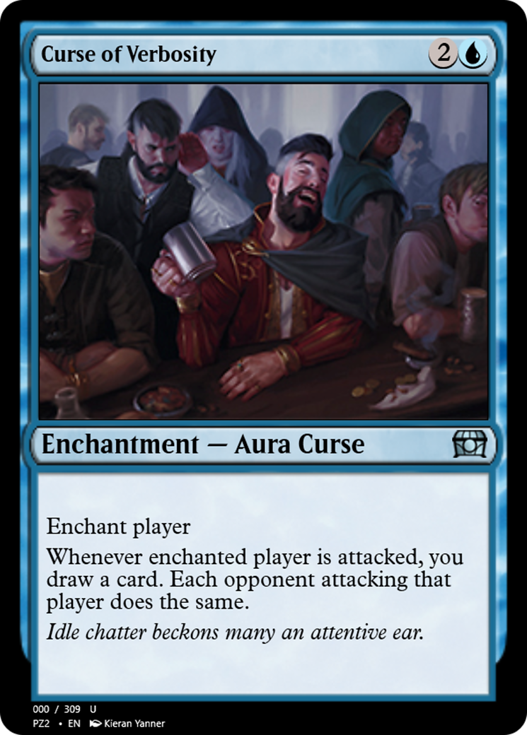 Image of Curse of Verbosity (PZ2-65767) - Treasure Chest