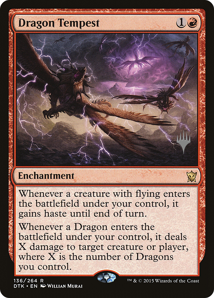 Image of Dragon Tempest (PPKHM-) - Dragons of Tarkir Promos Foil
