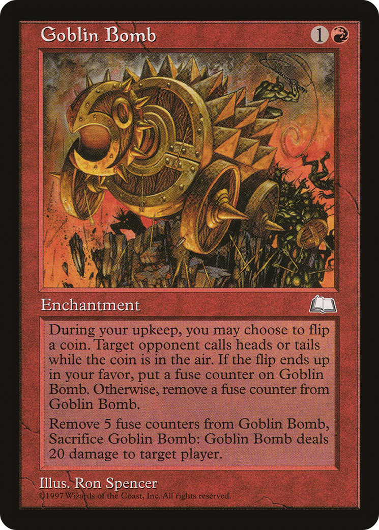 Image of Goblin Bomb (WTH-) - Weatherlight