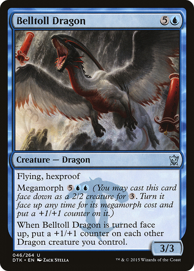 Image of Belltoll Dragon (DTK-046) - Dragons of Tarkir