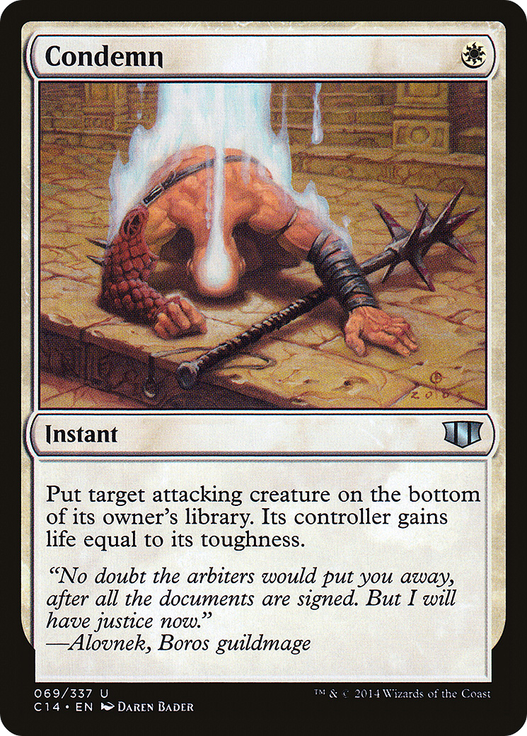 Image of Condemn (C14-069) - Commander 2014