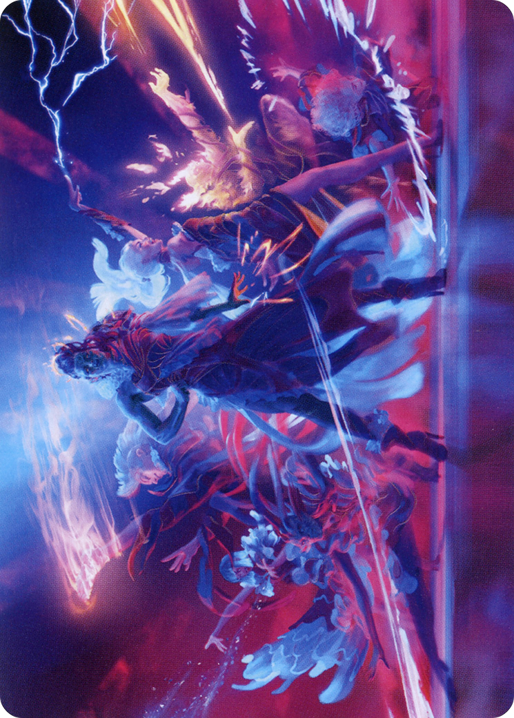 Image of Prismari Command // Prismari Command (ASTX-035) - Strixhaven Art Series (Borderless)