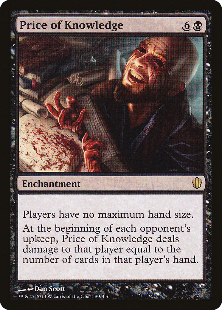 Image of Price of Knowledge (C13-089) - Commander 2013