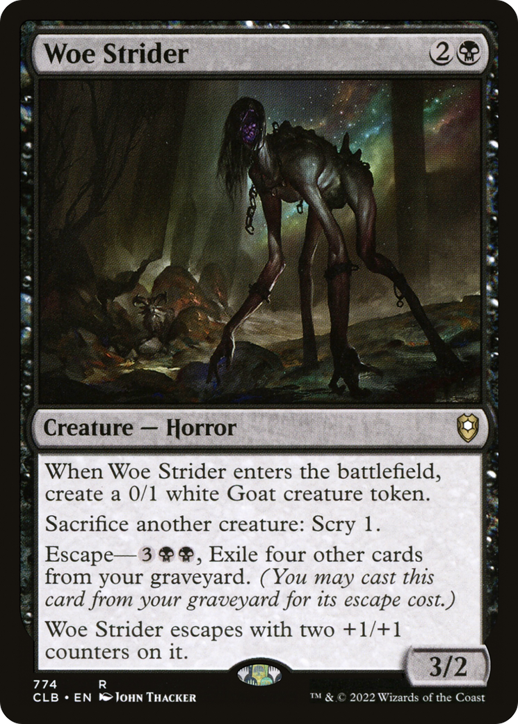 Image of Woe Strider (CLB-774) - Commander Legends: Battle for Baldur's Gate