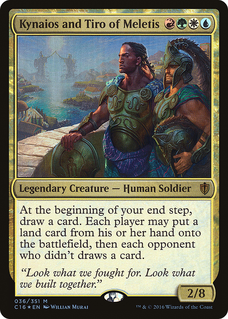 Image of Kynaios and Tiro of Meletis (C16-036) - Commander 2016 Foil