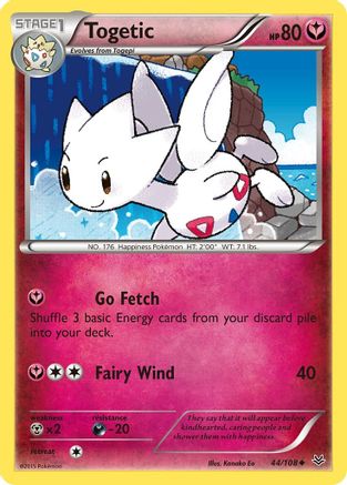 Image of Togetic 044/108  XY  Roaring Skies - Uncommon