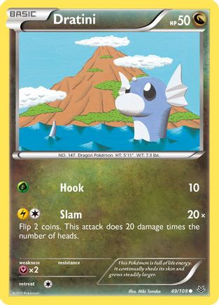 Image of Dratini 049/108  XY  Roaring Skies - Common