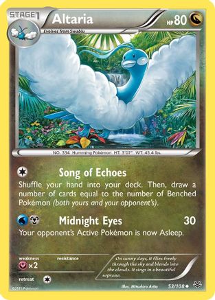 Image of Altaria (53) 053/108  XY  Roaring Skies - Uncommon