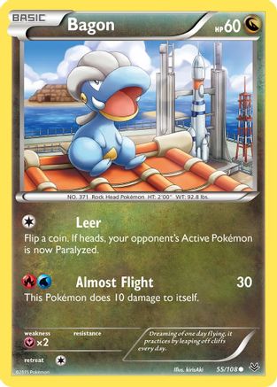 Image of Bagon (55) 055/108  XY  Roaring Skies - Common