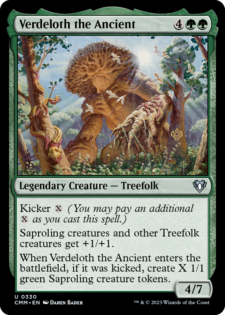 Image of Verdeloth the Ancient (CMM-330) - Commander Masters