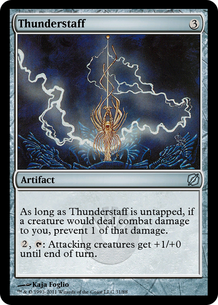 Image of Thunderstaff (TD2-031) - Duel Decks: Mirrodin Pure vs. New Phyrexia