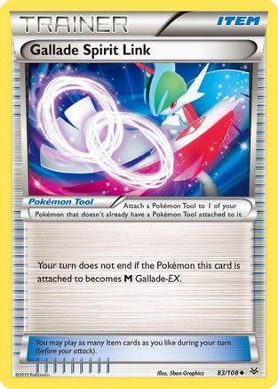 Image of Gallade Spirit Link 083/108  XY  Roaring Skies - Uncommon