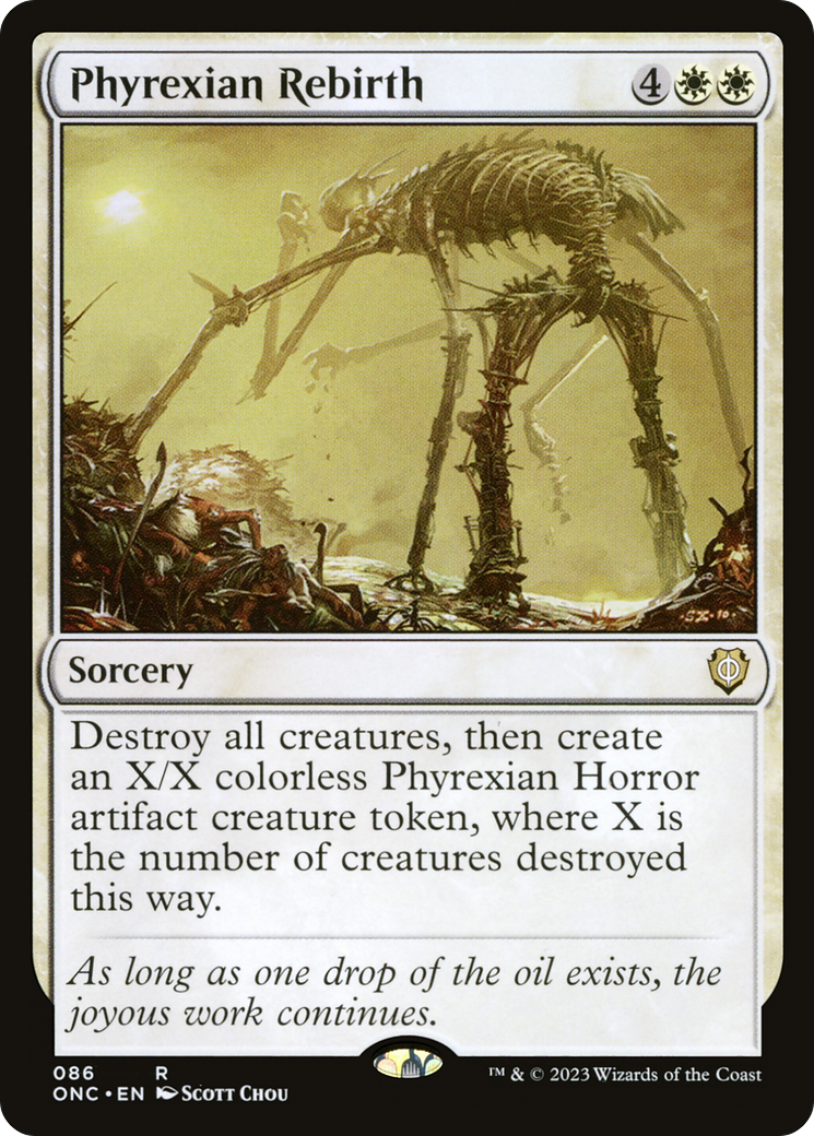 Image of Phyrexian Rebirth (ONC-086) - Phyrexia: All Will Be One Commander