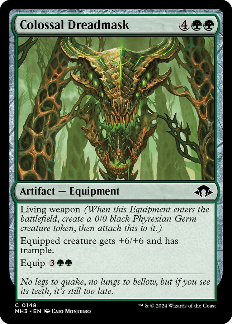 Image of Colossal Dreadmask (MH3-148) - Modern Horizons 3 Foil
