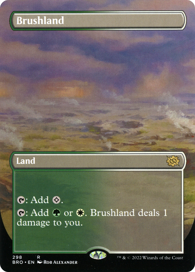 Image of Brushland (Borderless) (BRO-298) - The Brothers' War (Borderless)