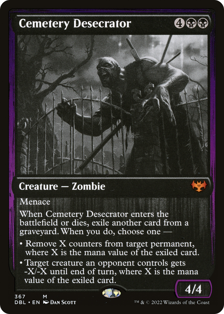 Image of Cemetery Desecrator (DBL-367) - Innistrad: Double Feature