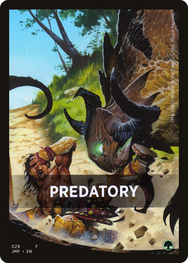 Image of Predatory Theme Card (JMP-029) - Jumpstart Front Cards