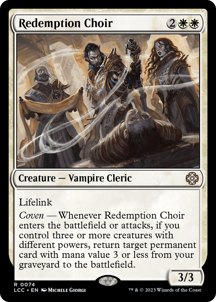 Image of Redemption Choir (LCC-074) - The Lost Caverns of Ixalan Commander