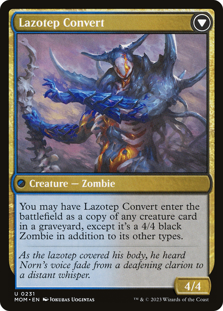 Image of Invasion of Amonkhet (MOM-231) - March of the Machine Foil