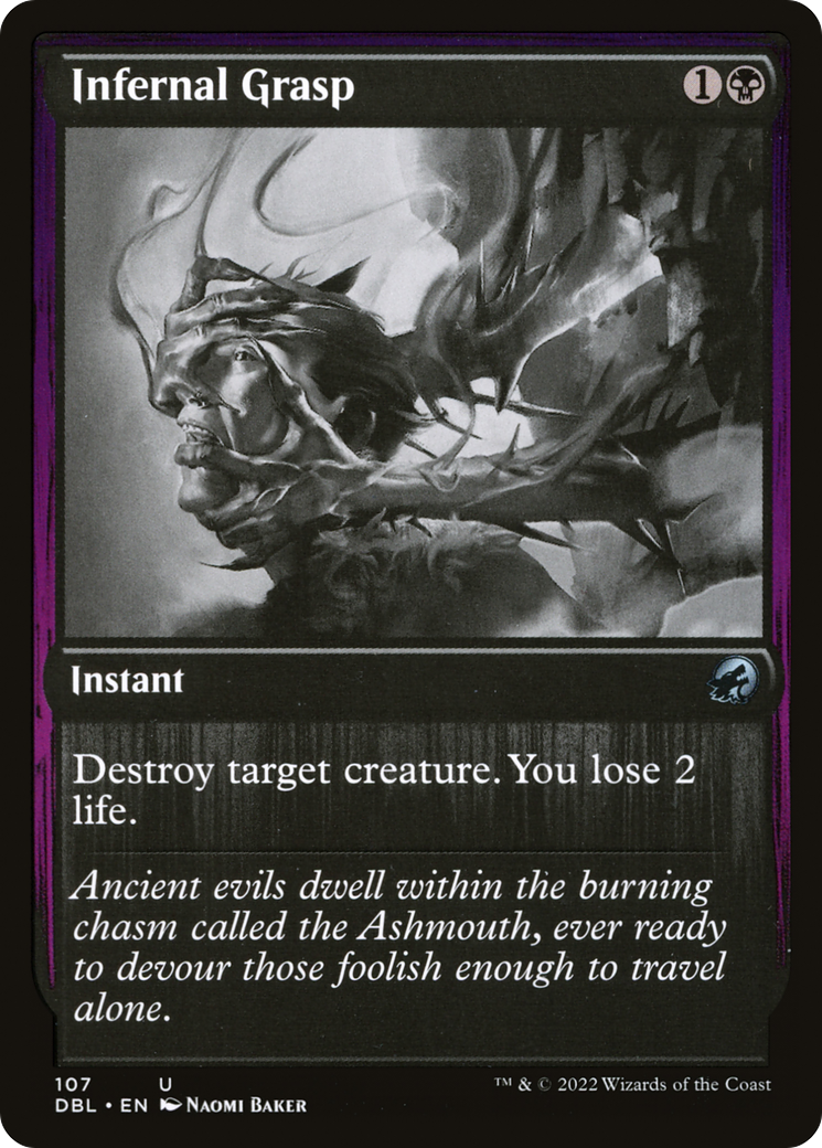Image of Infernal Grasp (DBL-107) - Innistrad: Double Feature