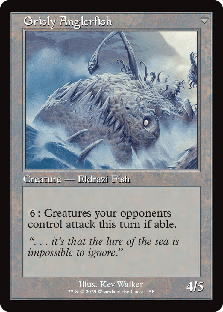 Image of Grizzled Angler (Retro Frame) (INR-458) - Innistrad Remastered Foil