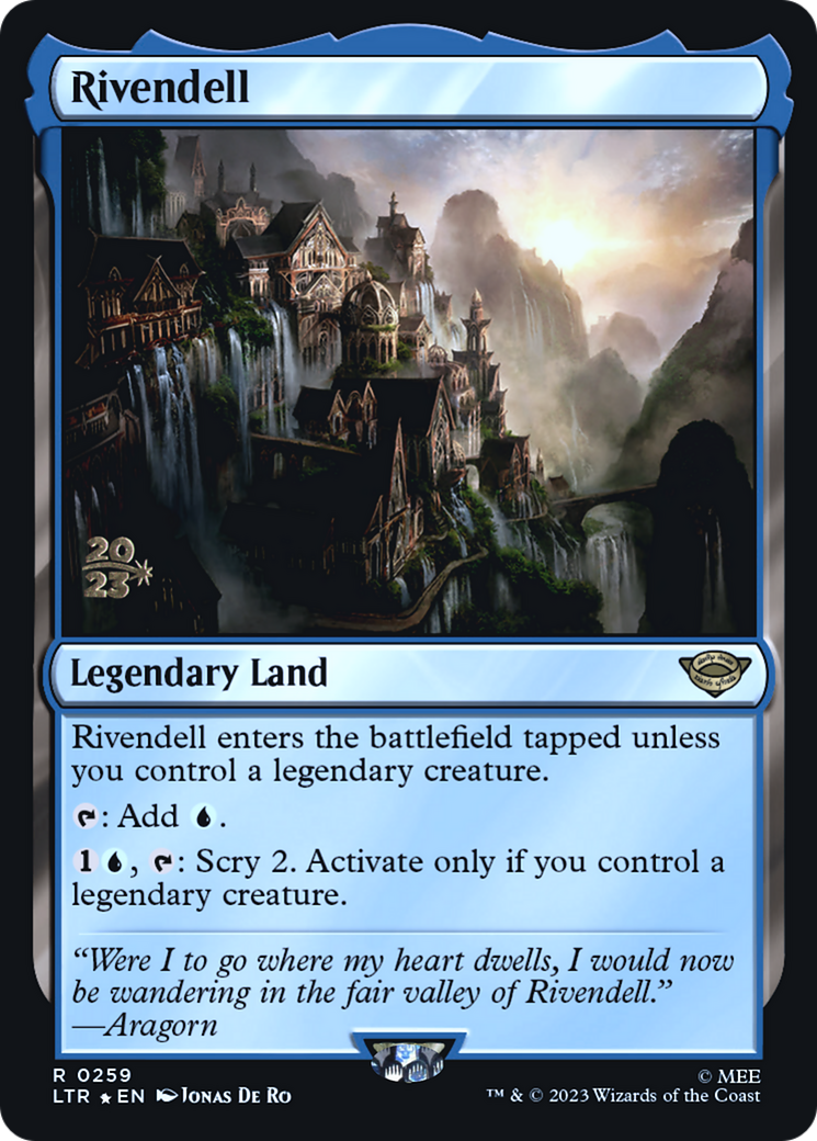 Image of Rivendell (PRE-259) - Tales of Middle-earth Promos Foil