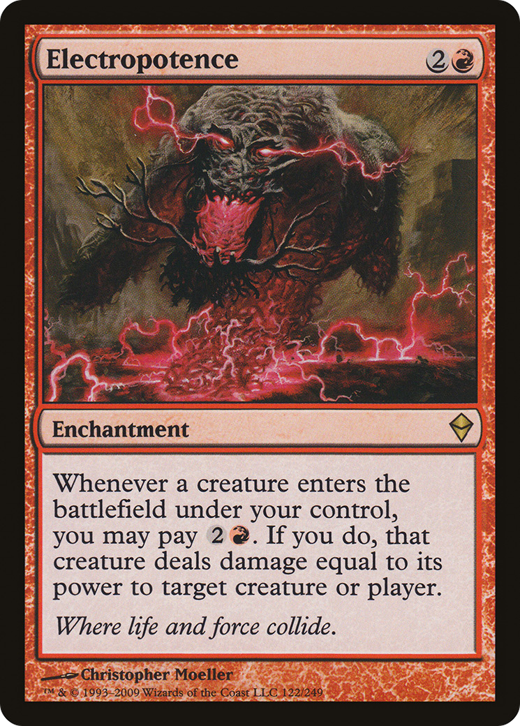 Image of Electropotence (ZEN-122) - Zendikar