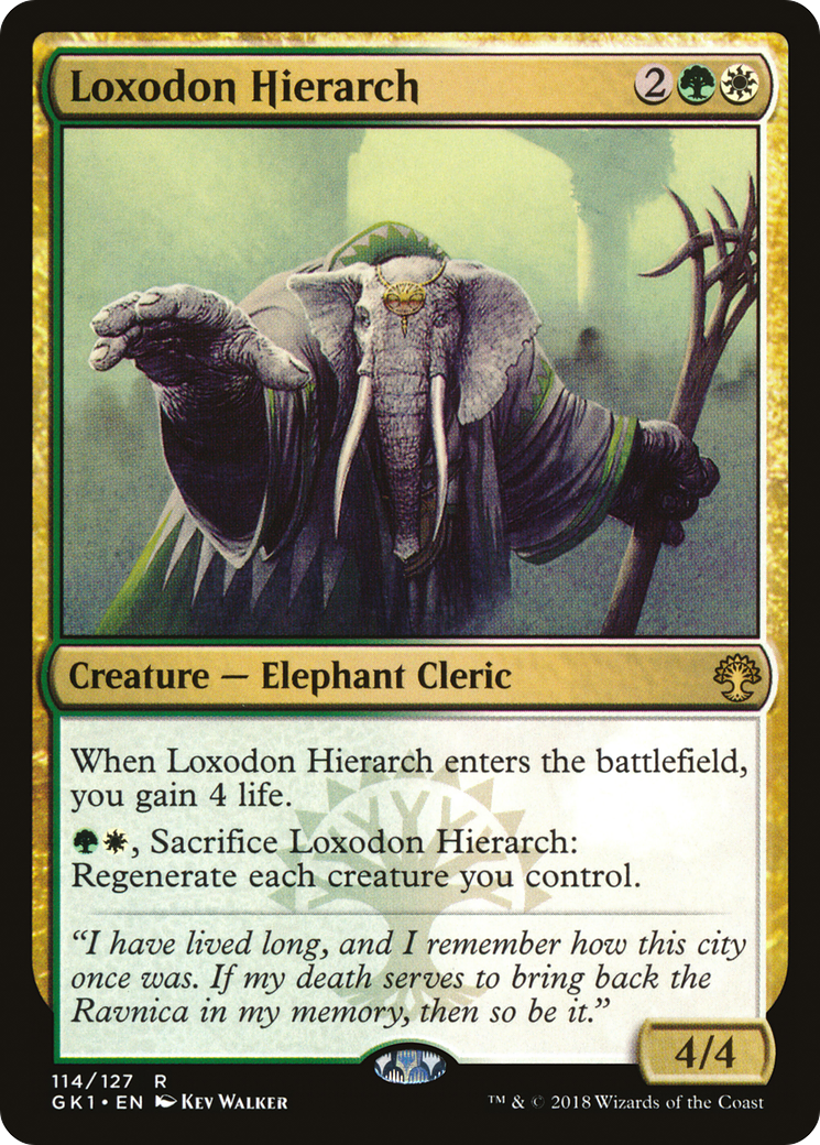 Image of Loxodon Hierarch (GR1-114) - GRN Guild Kit