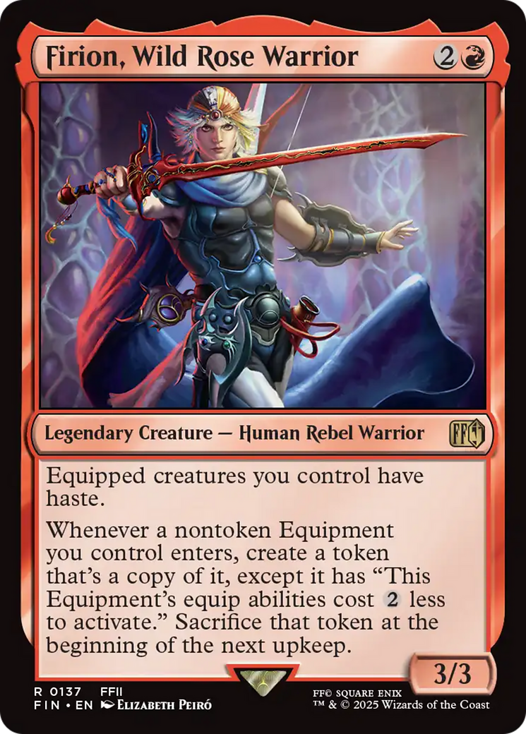 Image of Firion, Wild Rose Warrior (FIN-137) - FINAL FANTASY