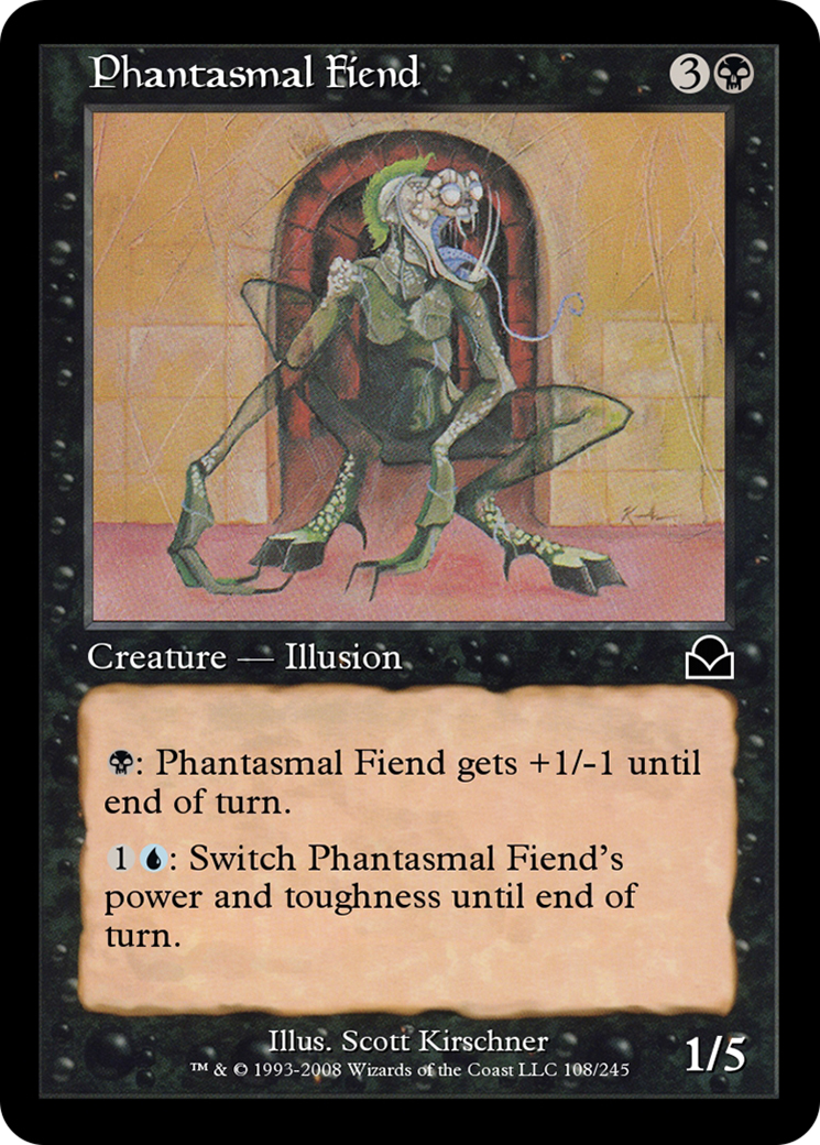 Image of Phantasmal Fiend (ME2-108) - Masters Edition II Foil