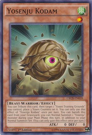 Image of Yosenju Kodam (CROS-EN018) - Crossed Souls 1st Edition