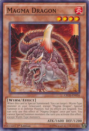 Image of Magma Dragon (CROS-EN034) - Crossed Souls 1st Edition