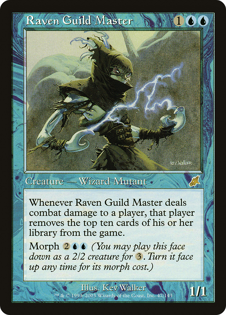 Image of Raven Guild Master (SCG-047) - Scourge Foil