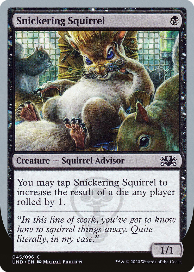 Image of Snickering Squirrel (UND-045) - Unsanctioned