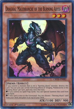 Image of Draghig, Malebranche of the Burning Abyss (CROS-EN082) - Crossed Souls Unlimited