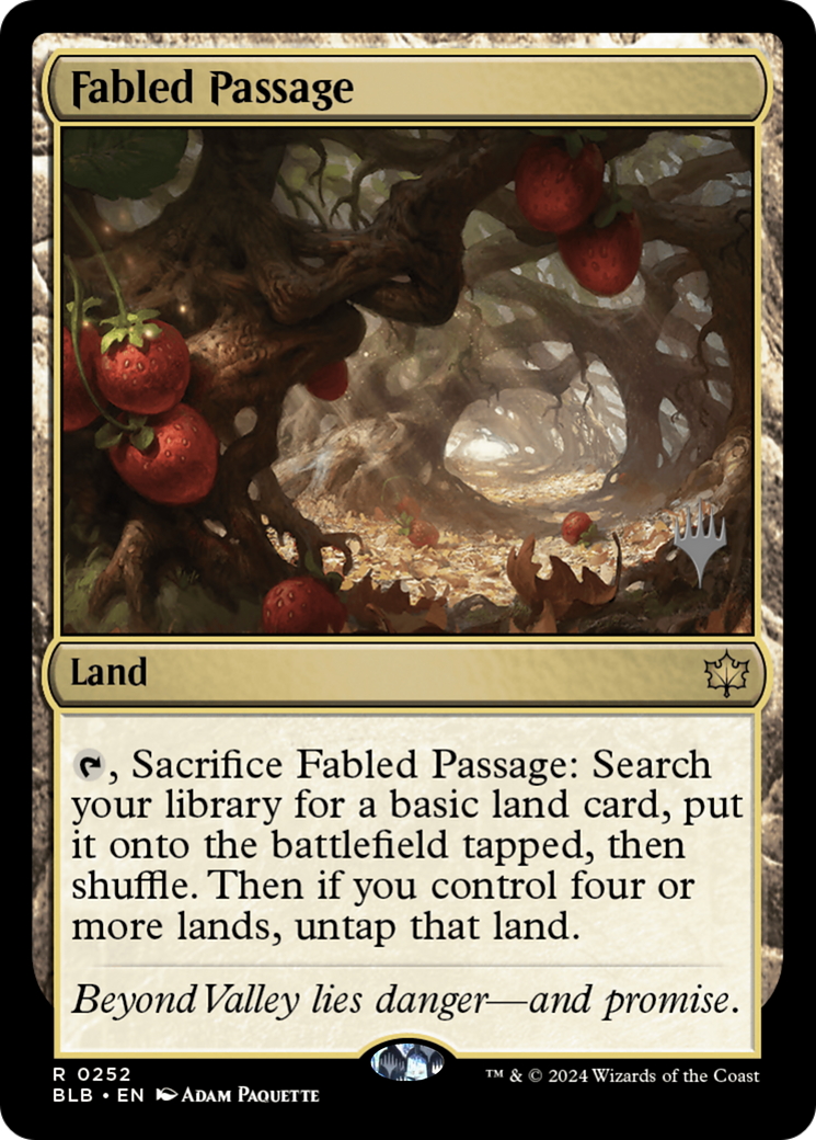 Image of Fabled Passage (PPBLB-252) - Bloomburrow Promos