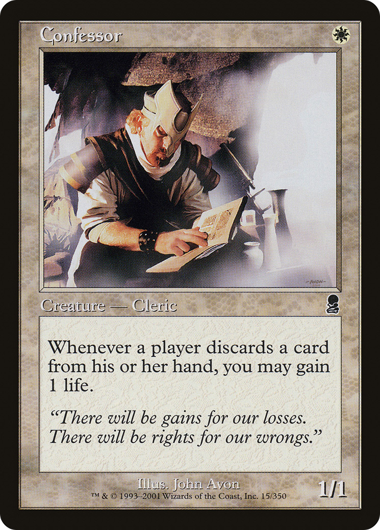 Image of Confessor (ODY-015) - Odyssey
