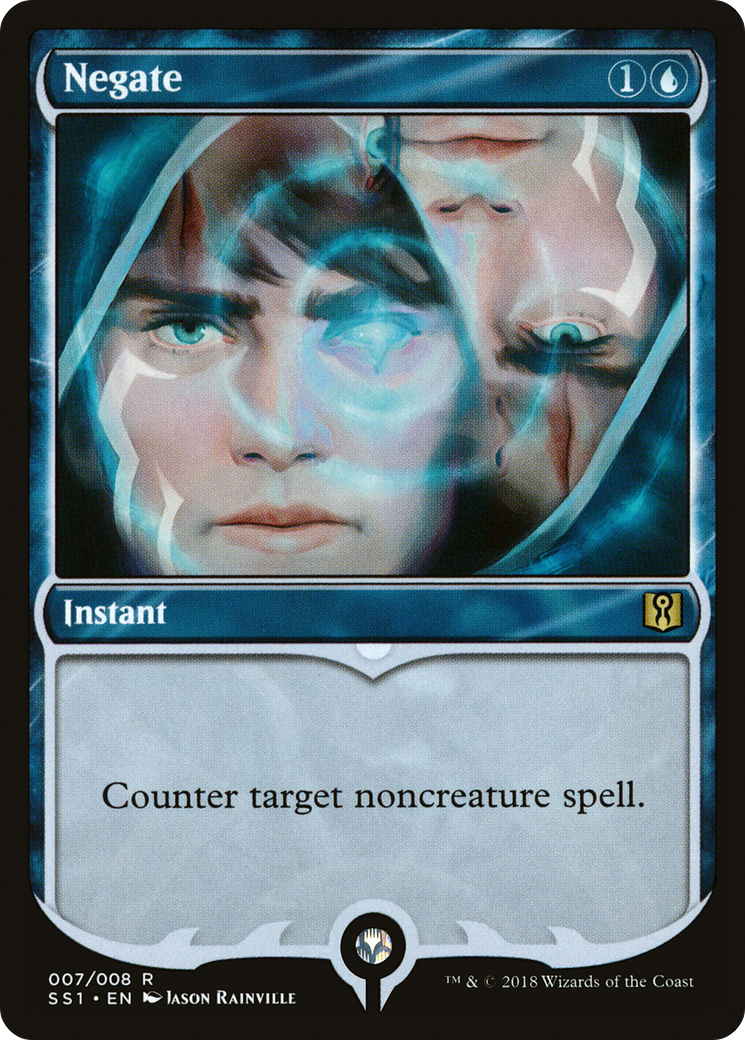 Image of Negate (SS1-007) - Signature Spellbook: Jace Foil