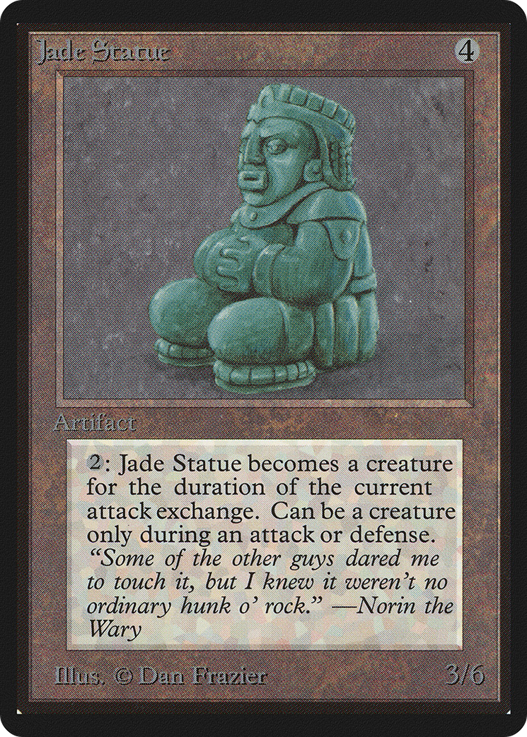 Image of Jade Statue (LEB-) - Limited Edition Beta