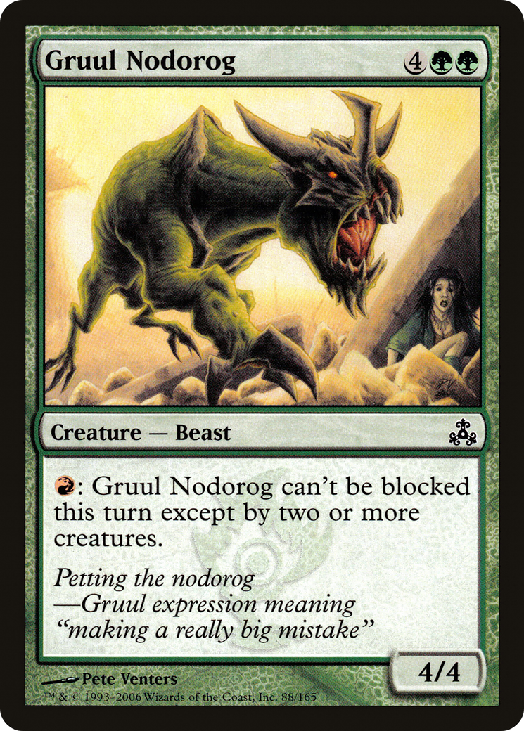 Image of Gruul Nodorog (GPT-088) - Guildpact