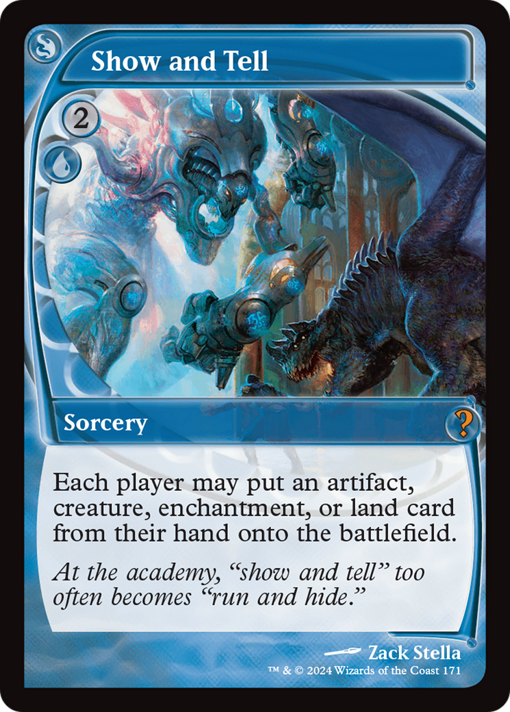 Image of Show and Tell (Future Sight) (MB2-171) - Mystery Booster 2 Foil