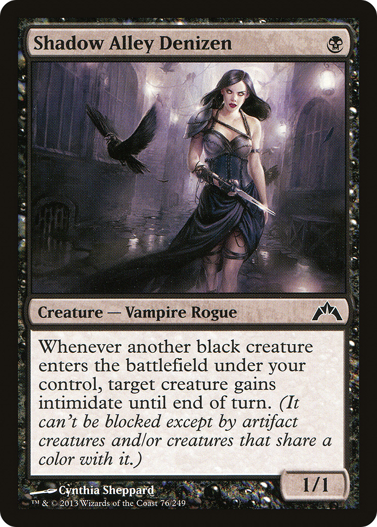 Image of Shadow Alley Denizen (GTC-076) - Gatecrash