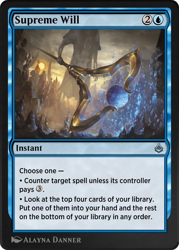 Image of Supreme Will (AKR-083) - Amonkhet Remastered