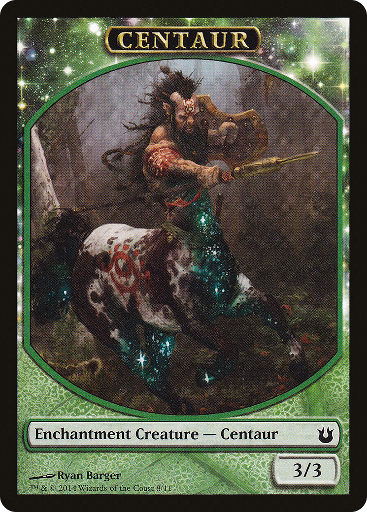 Image of Centaur Token (BNG-008) - Born of the Gods Tokens: (enchantment)