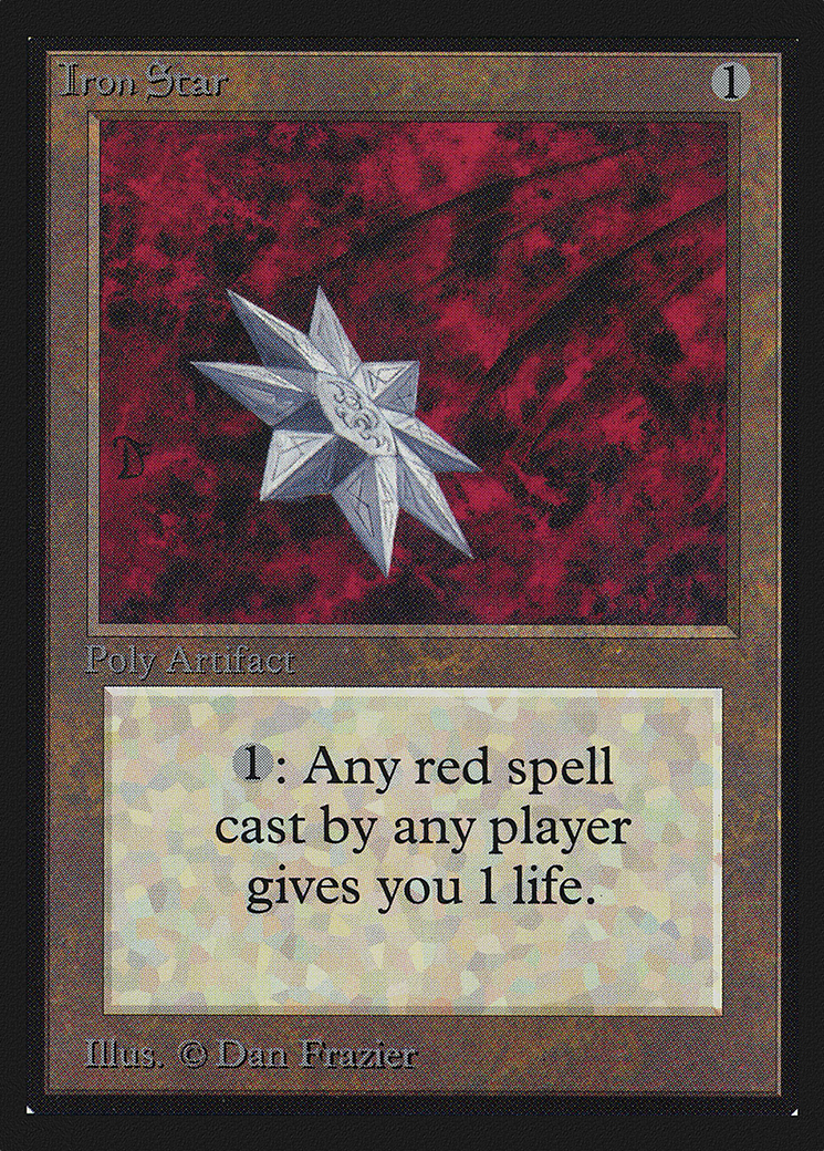 Image of Iron Star (IE) (IED-) - Intl. Collectors' Edition
