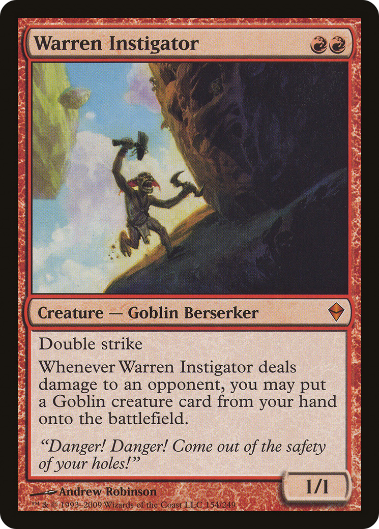 Image of Warren Instigator (ZEN-154) - Zendikar