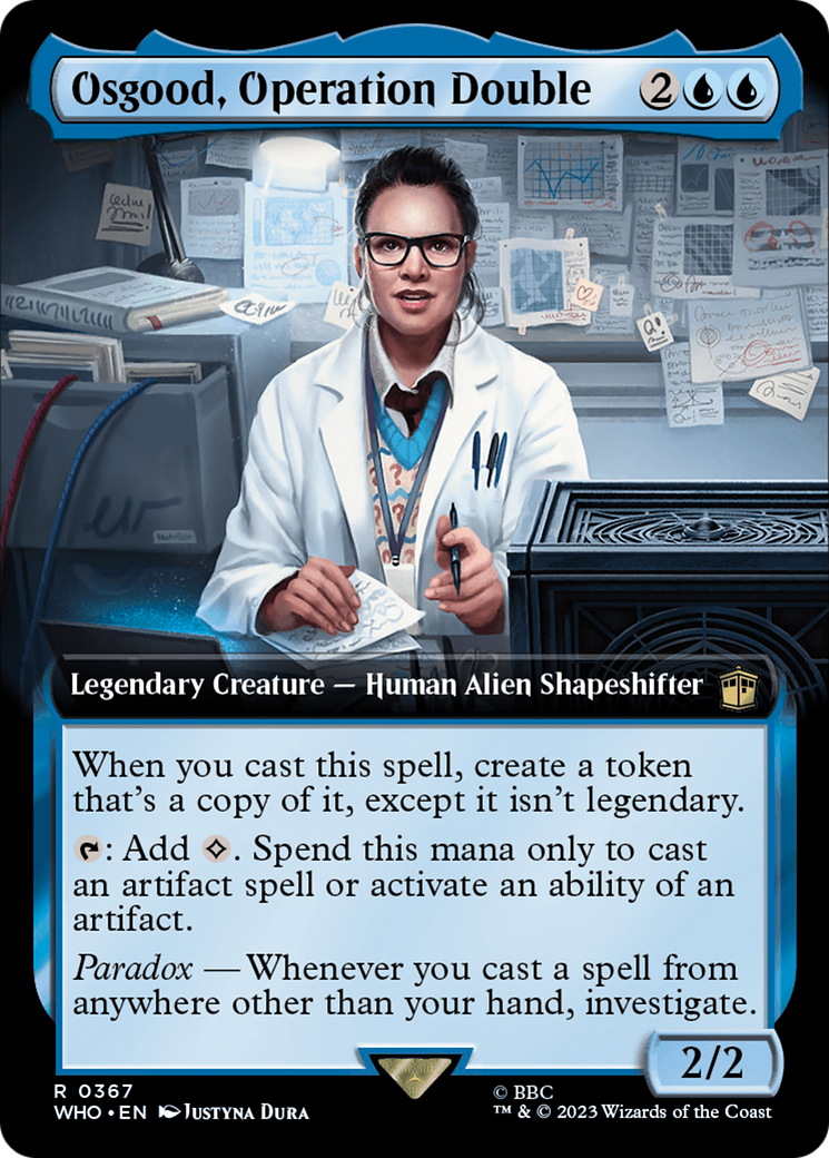 Image of Osgood, Operation Double (Extended Art) (WHO-367) - Doctor Who: (Extended Art)