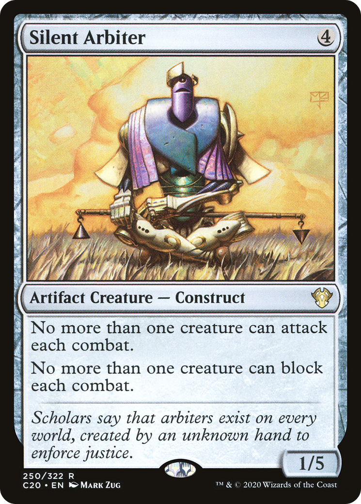 Image of Silent Arbiter (C20-250) - Commander 2020