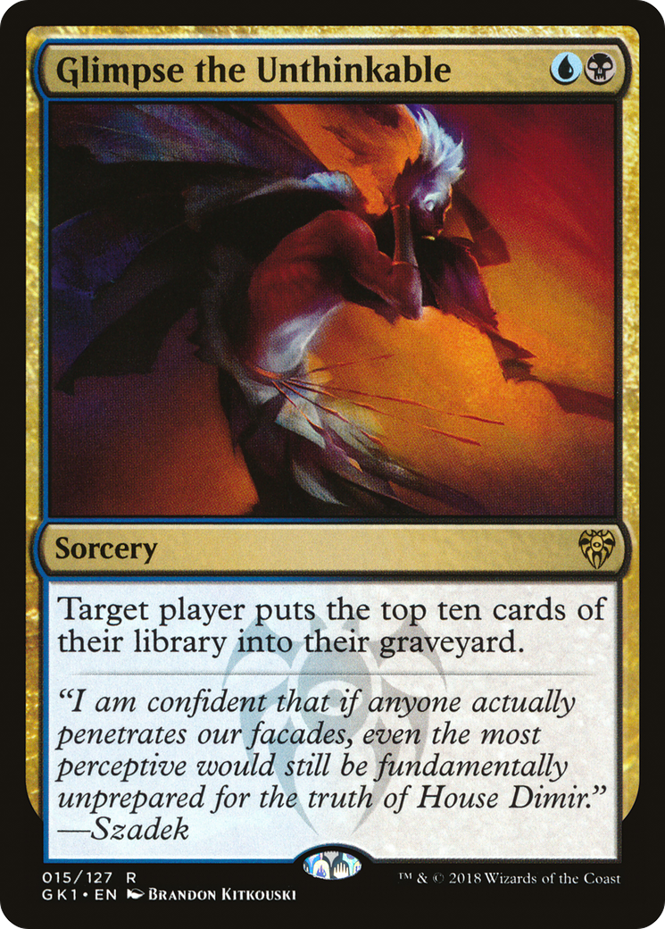 Image of Glimpse the Unthinkable (GR1-015) - GRN Guild Kit